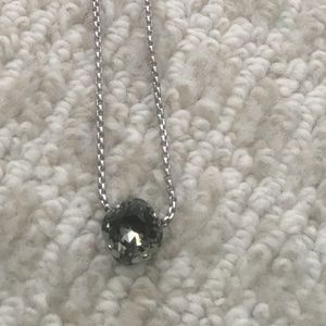 Sabika Basics 1 Stone Necklace Crystal